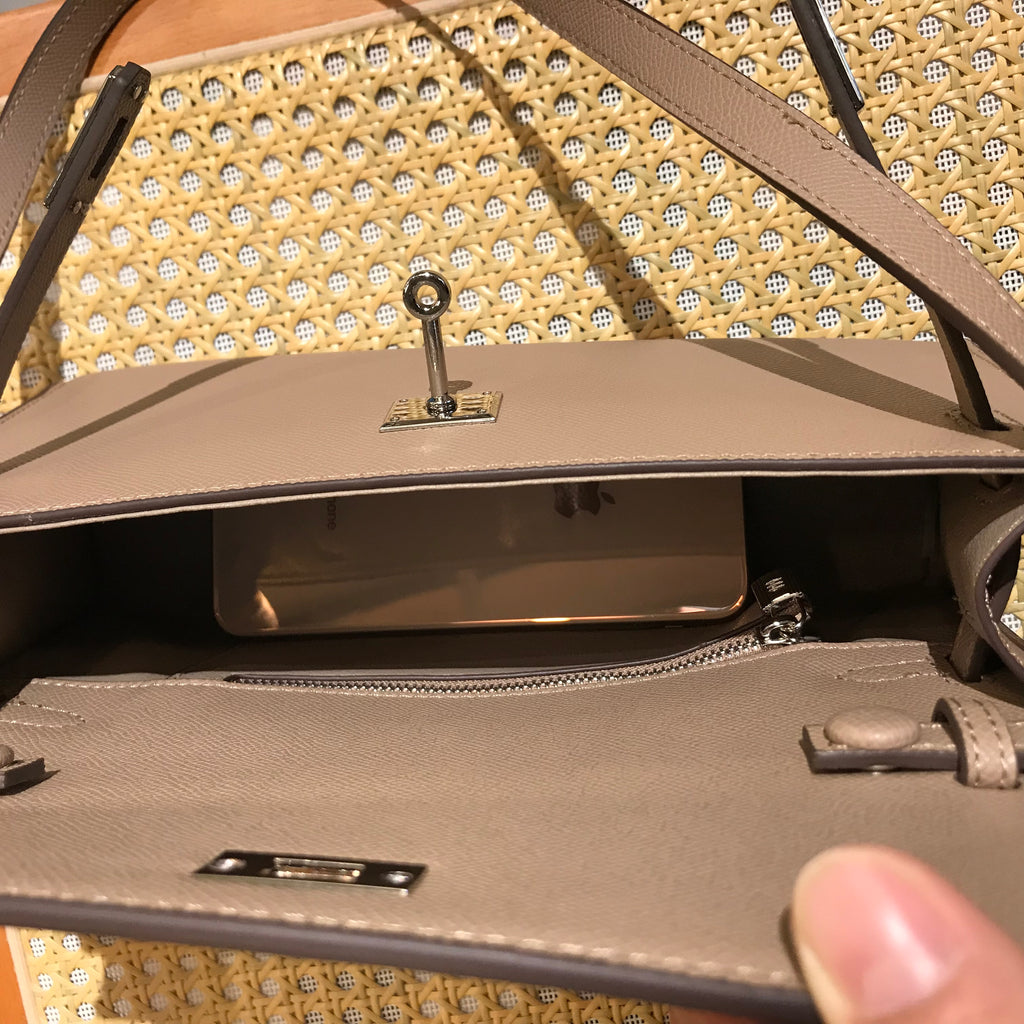 The Clara Bag, Vegan Leather Structured Evening Crossbody Bag by Miravio