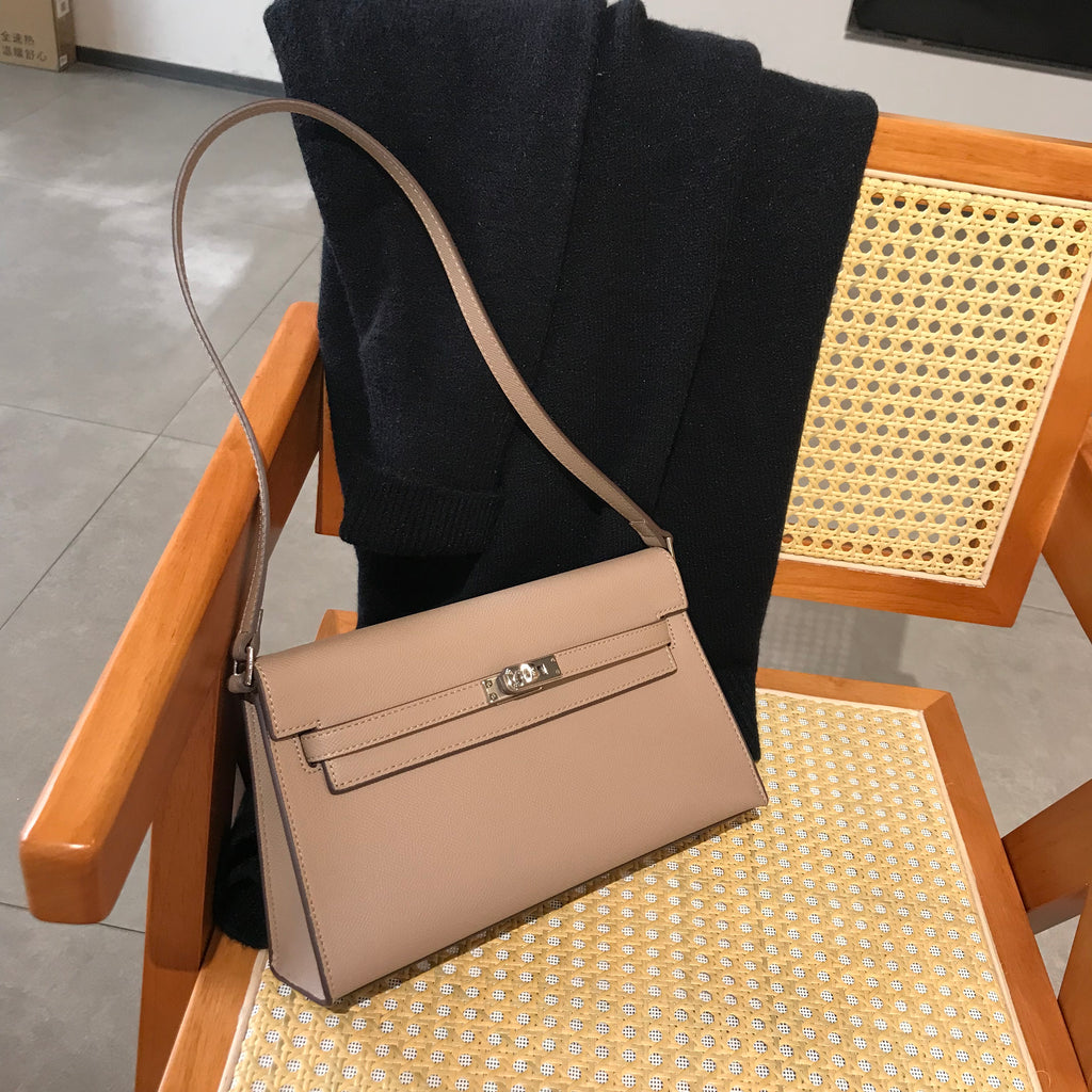 The Clara Bag, Vegan Leather Structured Evening Crossbody Bag by Miravio