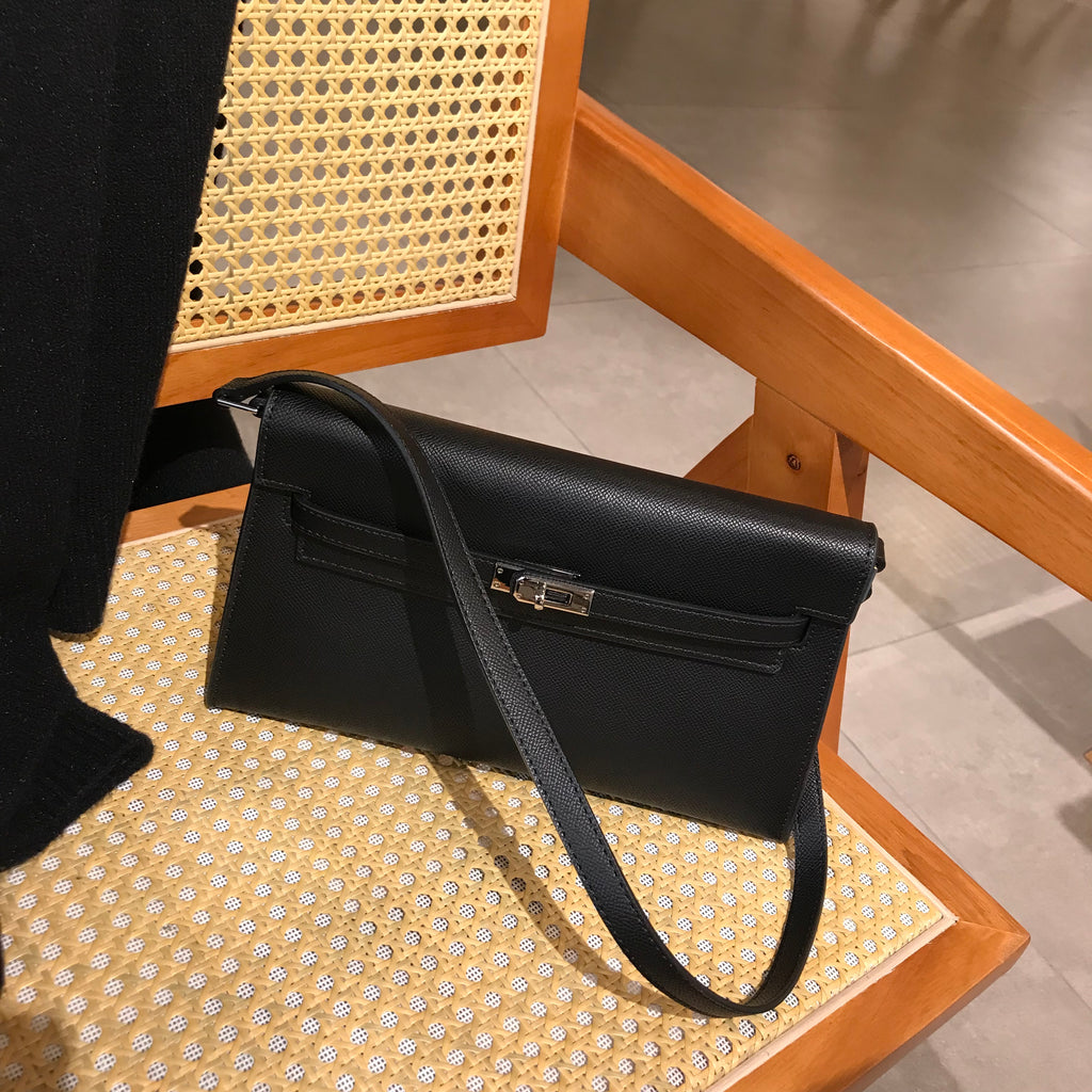 The Clara Bag, Vegan Leather Structured Evening Crossbody Bag by Miravio