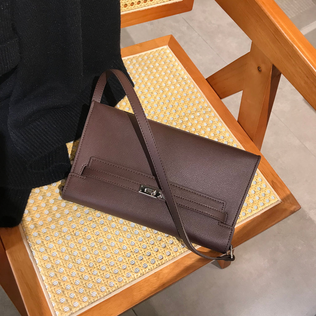 The Clara Bag, Vegan Leather Structured Evening Crossbody Bag by Miravio